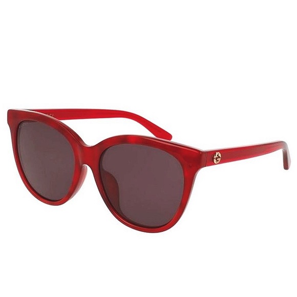SALE 💥 GUCCI Red Sunglasses with GG Emblem NWT